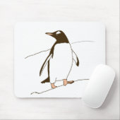 Pinguin Mousepad (Mit Mouse)