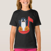 Pinguin Muiscal Note Music T-Shirt (Vorderseite)