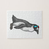 Pinguin Music Headphone Puzzle (Horizontal)