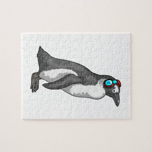 Pinguin Music Headphone Puzzle (Horizontal)