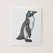 Pinguin Music Headphone Puzzle (Vertikal)
