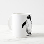 Pinguin-Muster Kaffeetasse (Vorderseite Links)