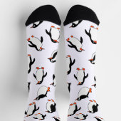Pinguin-Muster Socken (Oben)