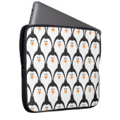 Pinguin nahtloses Muster. Laptopschutzhülle (Vorne Rechts)