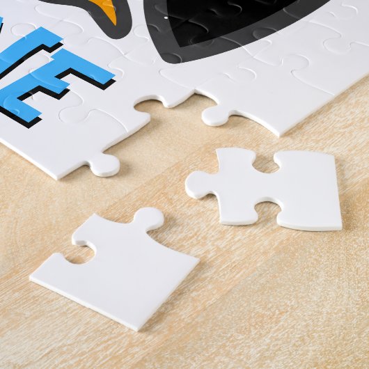 Pinguin-Name Kinder Puzzle (Seite)