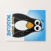 Pinguin-Name Kinder Puzzle (Horizontal)