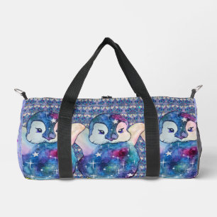 Pinguin namens Button Duffle Bag