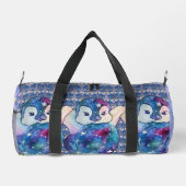Pinguin namens Button Duffle Bag (Rückseite)