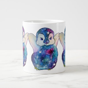 Pinguin namens Button Jumbo-Tasse