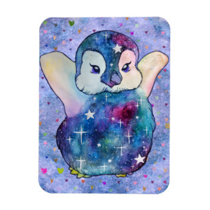 Pinguin namens Button Magnet