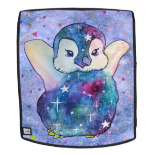 Pinguin namens Button Rucksack