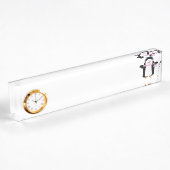 Pinguin Namensplakette