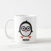 Pinguin - nerd - penguin kaffeetasse (Links)