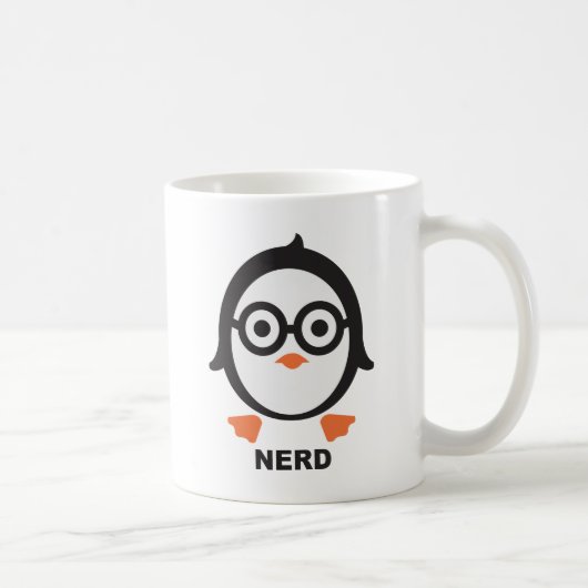 Pinguin - nerd - penguin kaffeetasse (Rechts)