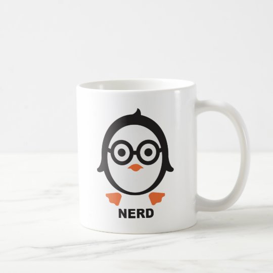 Pinguin - nerd - penguin kaffeetasse
