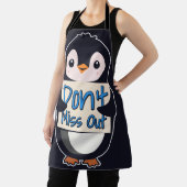 Pinguin Nicht Verpassen Schild Schürze (InSitu)