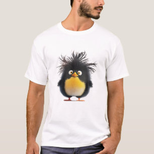Pinguin Niedlich Adorable Humour Illustration T-Shirt