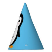 Pinguin Niedlich Winter 1. Geburtstag Party Hasen Partyhütchen (Rechts)