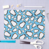 Pinguin Niedlich Winter 1. Geburtstag Party Seidenpapier (Handwerk)