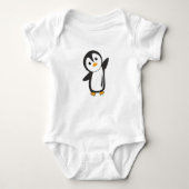 Pinguin Niedlicher Tiere für Kinder Funny Bird Baby Strampler (Vorderseite)