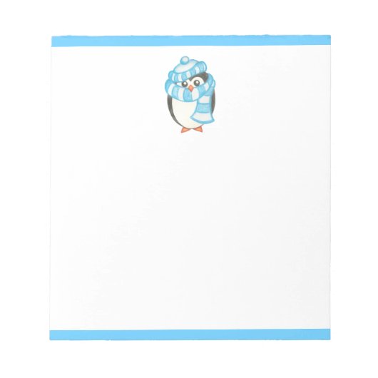 Pinguin Notizblock (Vorderseite)