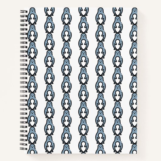Pinguin Notizblock (Vorderseite)