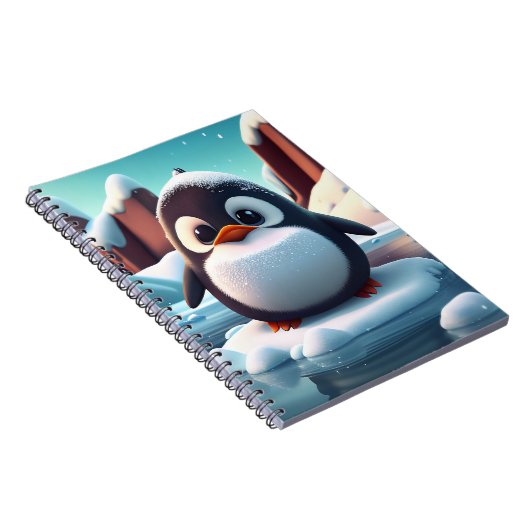 Pinguin Notizblock (Rechte Seite)