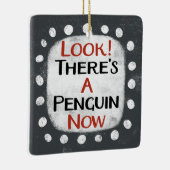 Pinguin Now-Ornament Keramikornament (Rechts)