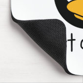 Pinguin nur Chillin Mousepad (Ecke)