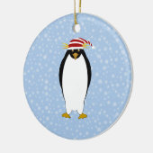 Pinguin Ornament (Links)
