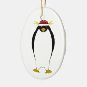 Pinguin Ornament (Links)