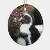 Pinguin Ornament (Links)