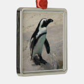 Pinguin Ornament Aus Metall (Rechts)