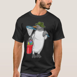 Pinguin Osterei Fischen T-Shirt