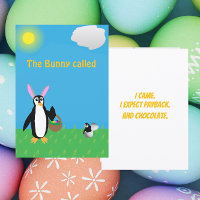 Pinguin Ostern Humor Sassy