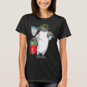 Pinguin Ostern Ostern Ei Fischen T-Shirt