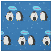 Pinguin-Paar-Gewebe Stoff (Muster)