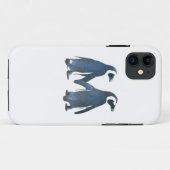 Pinguin-Paare, die Hände halten Case-Mate iPhone Hülle (Rückseite (Horizontal))