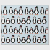 Pinguin-Packpapier Geschenkpapier (Flach)