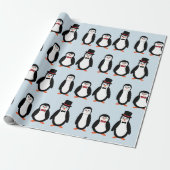 Pinguin-Packpapier Geschenkpapier (Ungerollt)