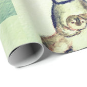 Pinguin-Packpapier Geschenkpapier (Rolleneckpunkt)