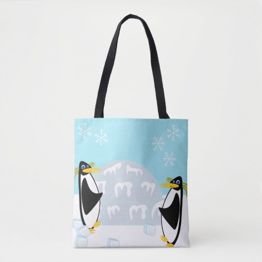 Pinguin Pals on Ice Tasche (Vorderseite)