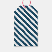 Pinguin Pals Personalisierte Geschenketiketten Geschenkanhänger (Rückseite)