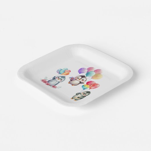 Pinguin Paper Teller (Gewinkelt)