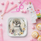 Pinguin Paper Teller, Geburtstag Teller (Party)