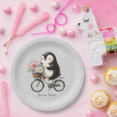 Pinguin-Papierplatte Pappteller (Party)
