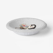 Pinguin-Papierschale Pappteller (Gewinkelt)