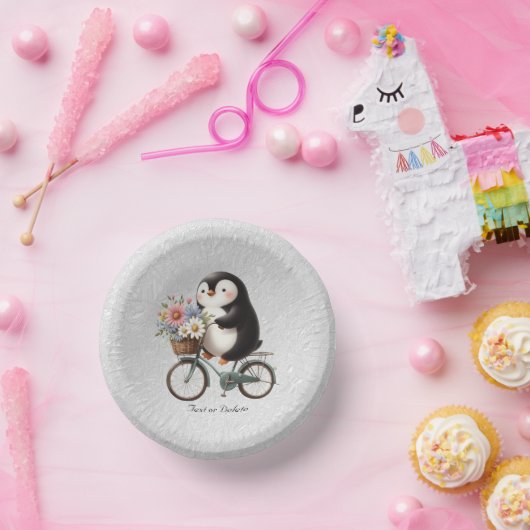 Pinguin-Papierschale Pappteller (Party)