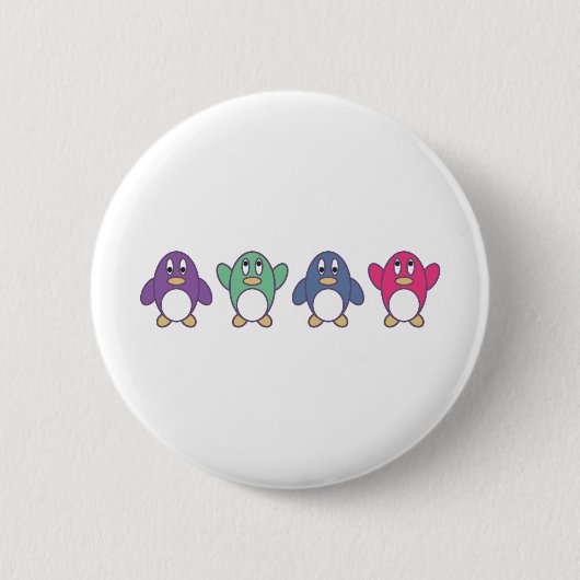 Pinguin-Parade Button (Vorderseite)
