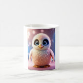 "Pinguin Parade: Charmante Tasse mit Begleitung" (Mittel)